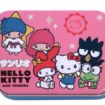 TAKECARE HELLO KITTY FRIENDS DRESSINGS METAL BOX 24 DRESSINGS