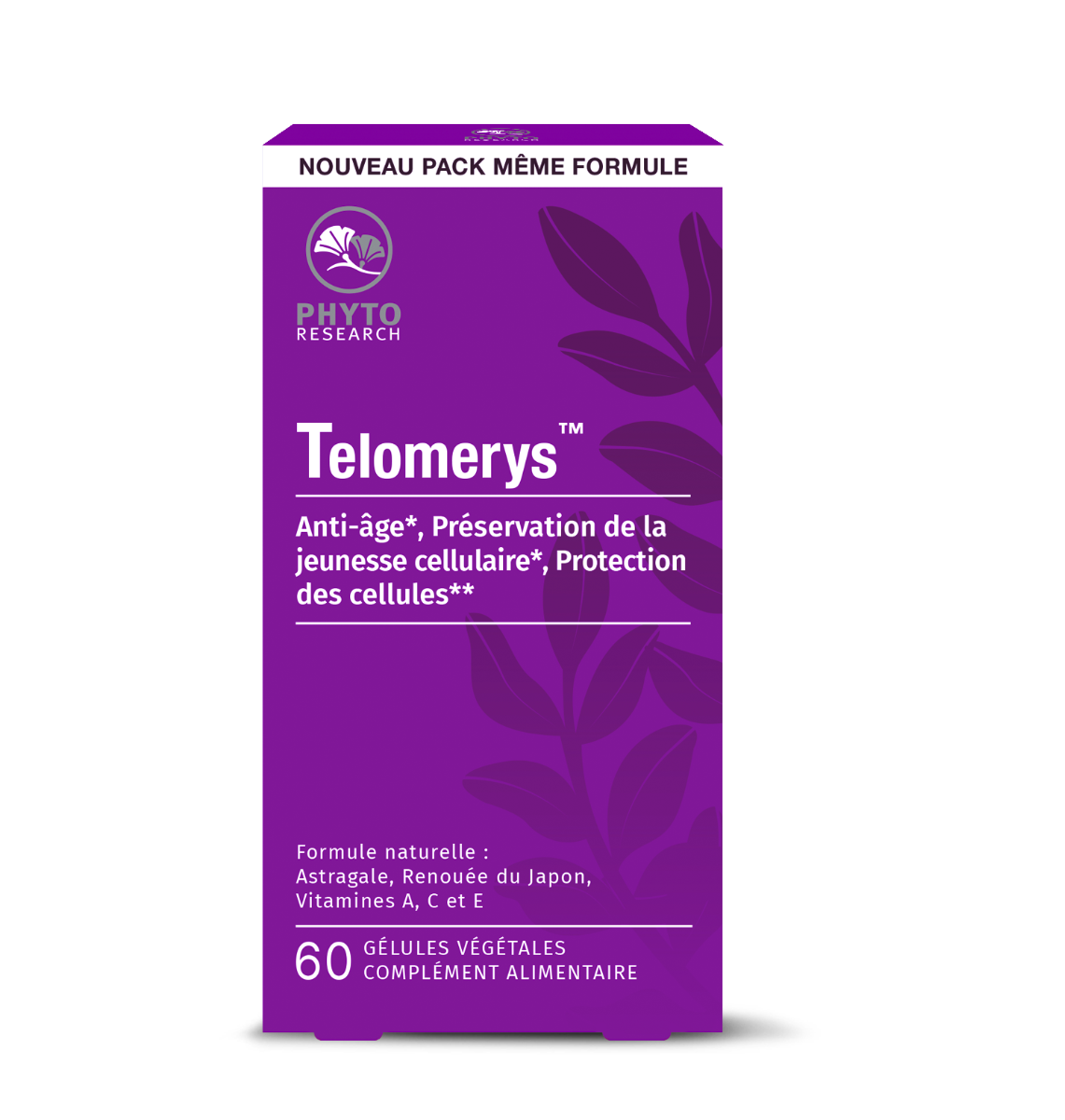 TELOMERYS 60 VEGETABLE CAPSULES