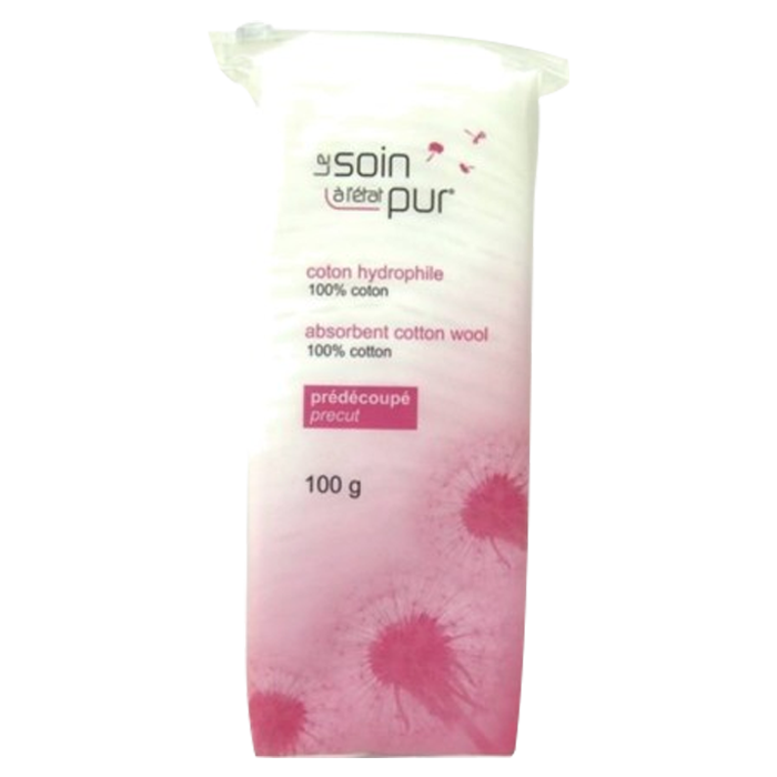 TETRA MEDICAL PURE CARE HYDROPHILIC COTTON ZIPPER 100G