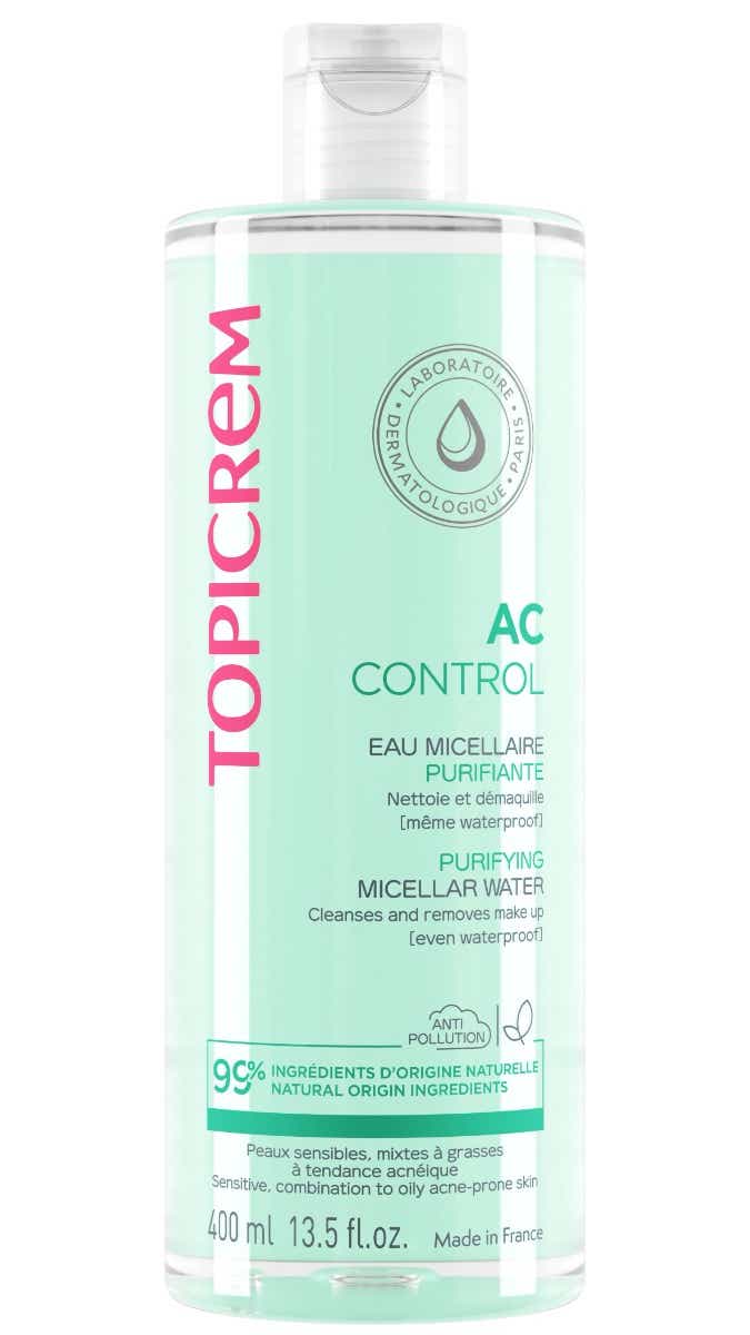 TOPICREM AC PURIFYING MICELLAR WATER COMBINATION TO OILY SKIN 400ML