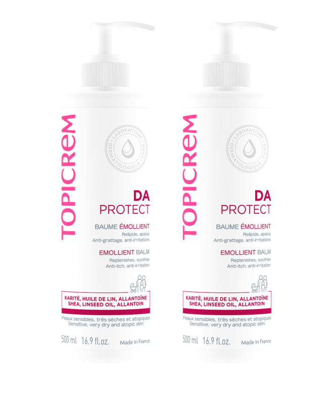 TOPICREM DA EMOLLIENT BALM 2X500ML