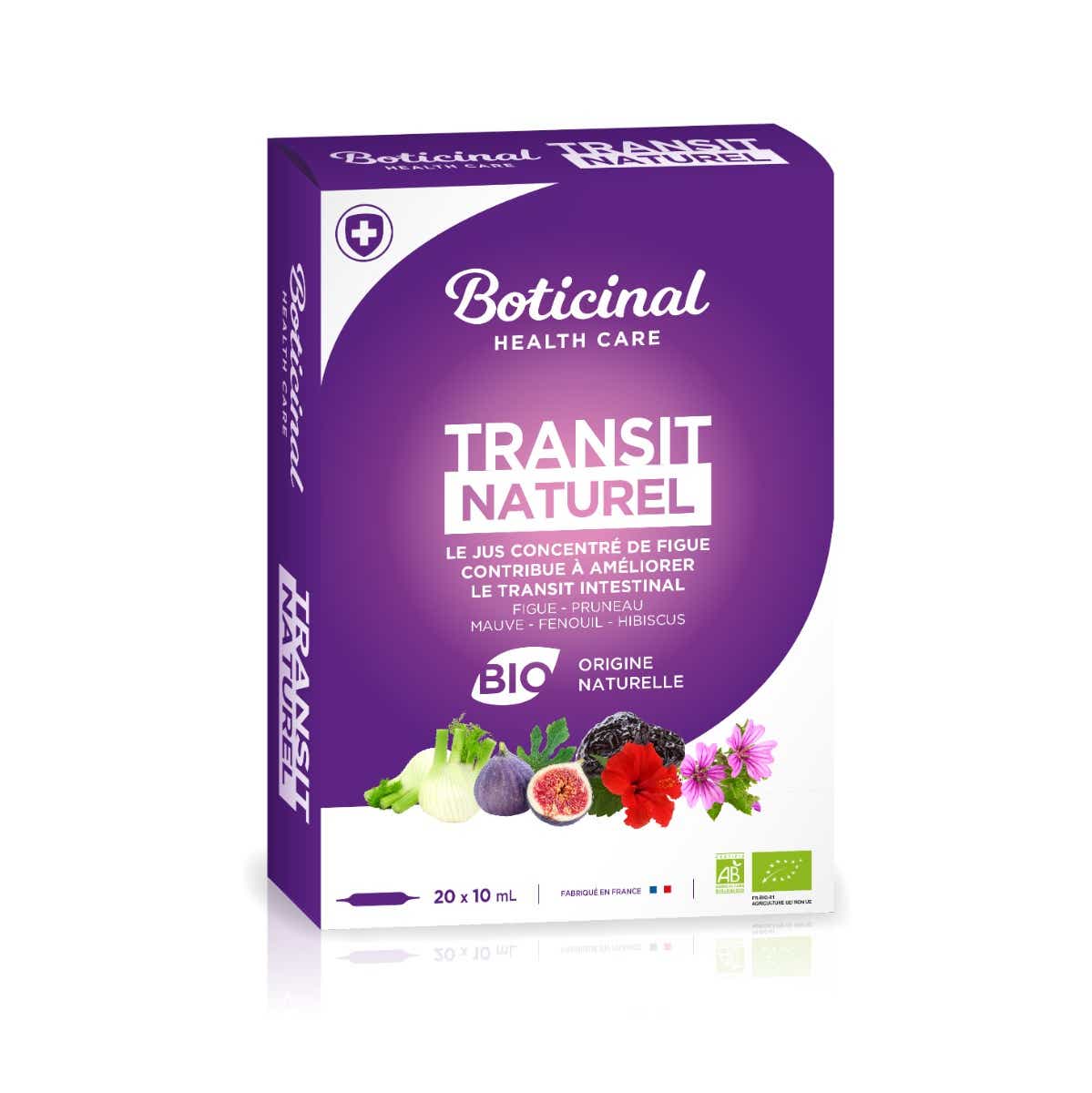 ORGANIC NATURAL TRANSIT 20 BULBS X 10 ML