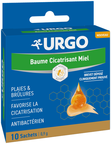 URGO HONEY HEALING BALM 10 SACHETS