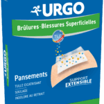 URGO BURNS SUPERFICIAL WOUNDS STERILE DRESSINGS LARGE FORMAT 4 UNITS
