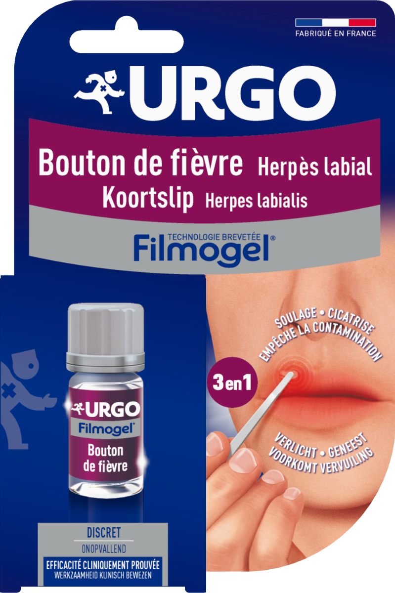 URGO FILMOGEL FEVER BUTTER 24 APPLICATORS 3ML BOTTLE