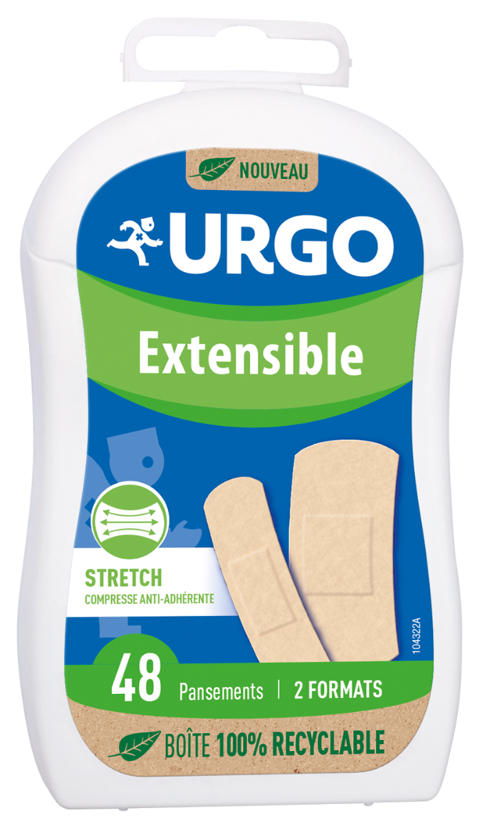 URGO STRETCHABLE COMFORT DRESSING 48 DRESSINGS