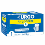 URGO URGODERM EXPANDABLE NON-WOVEN SPARADRAP 1 ROLL 5 MX 10 CM