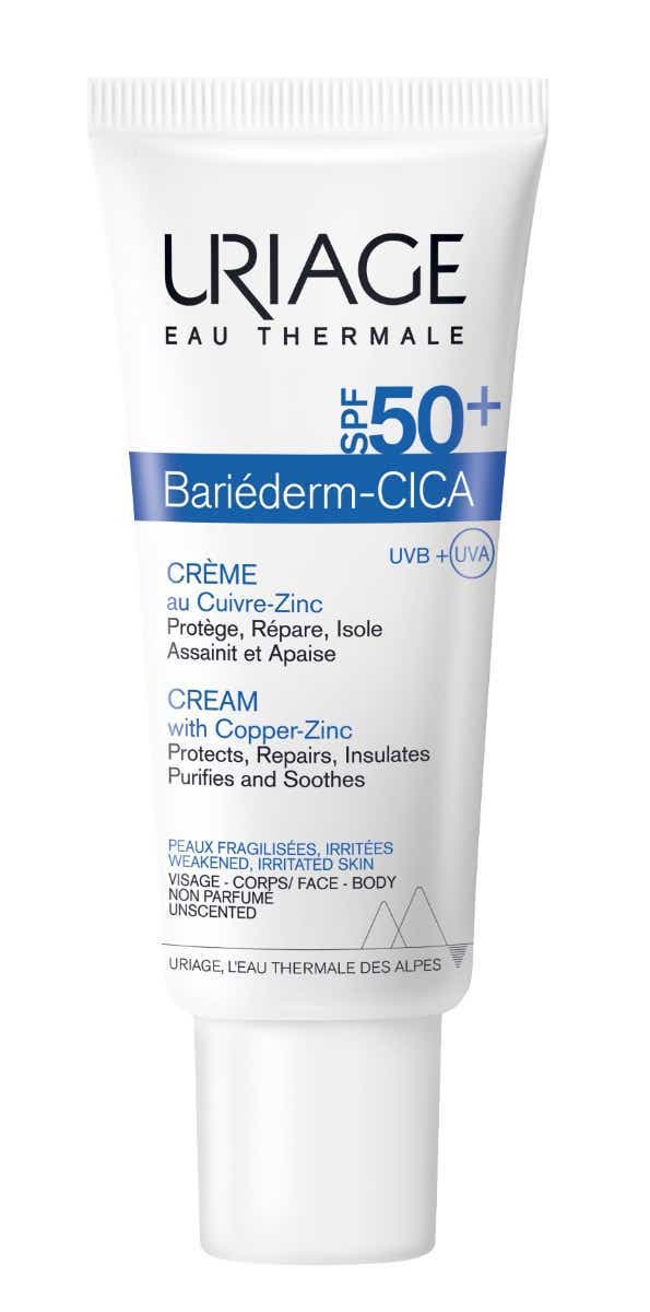 URIAGE BARIEDERM CICA CREAM WITH COPPER ZINCSPF 50 40ML