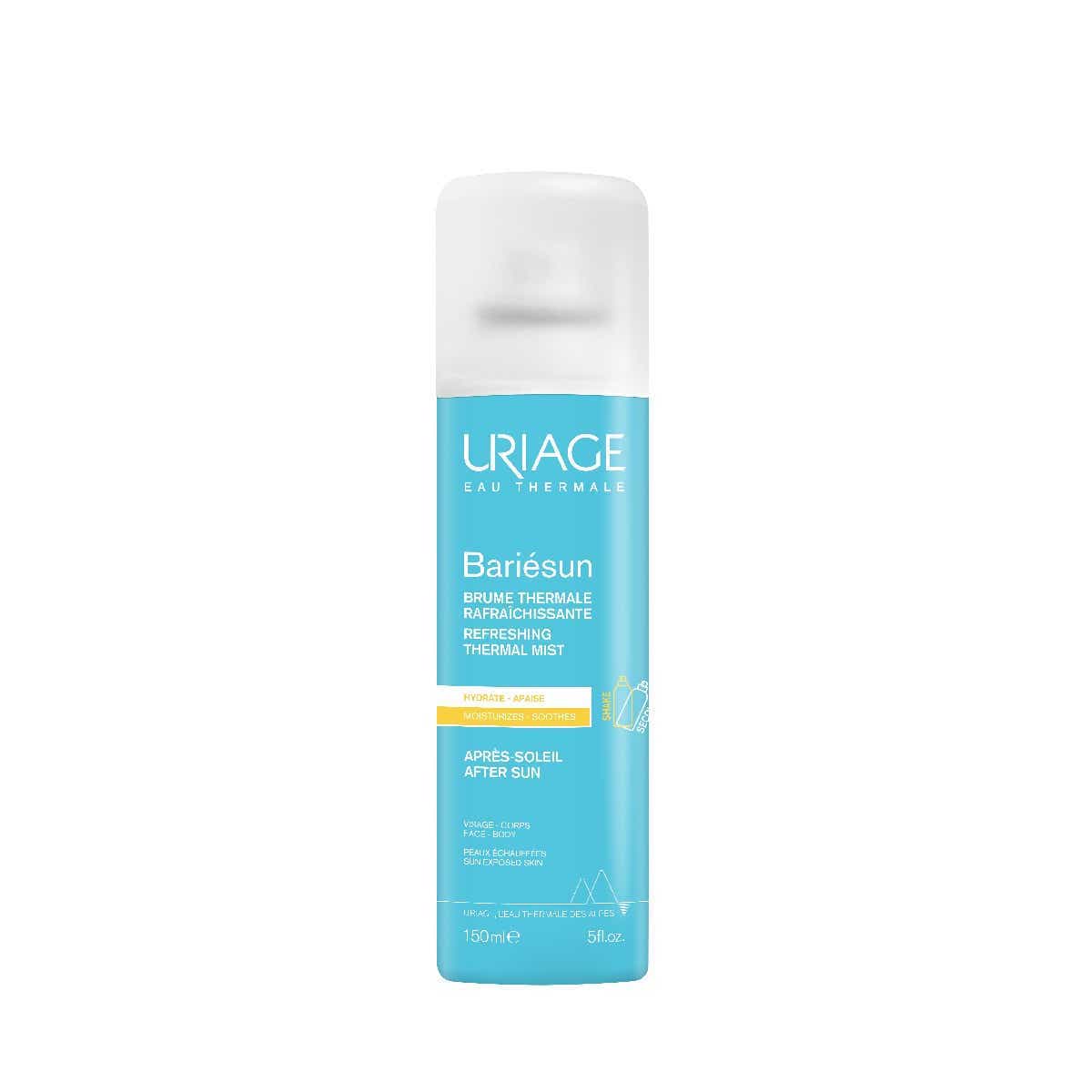 URIAGE BARIESUN SOLAR REFRESHING AFTER SUN THERMAL MIST FOR FACE AND BODY HEATED SKIN 150 ML
