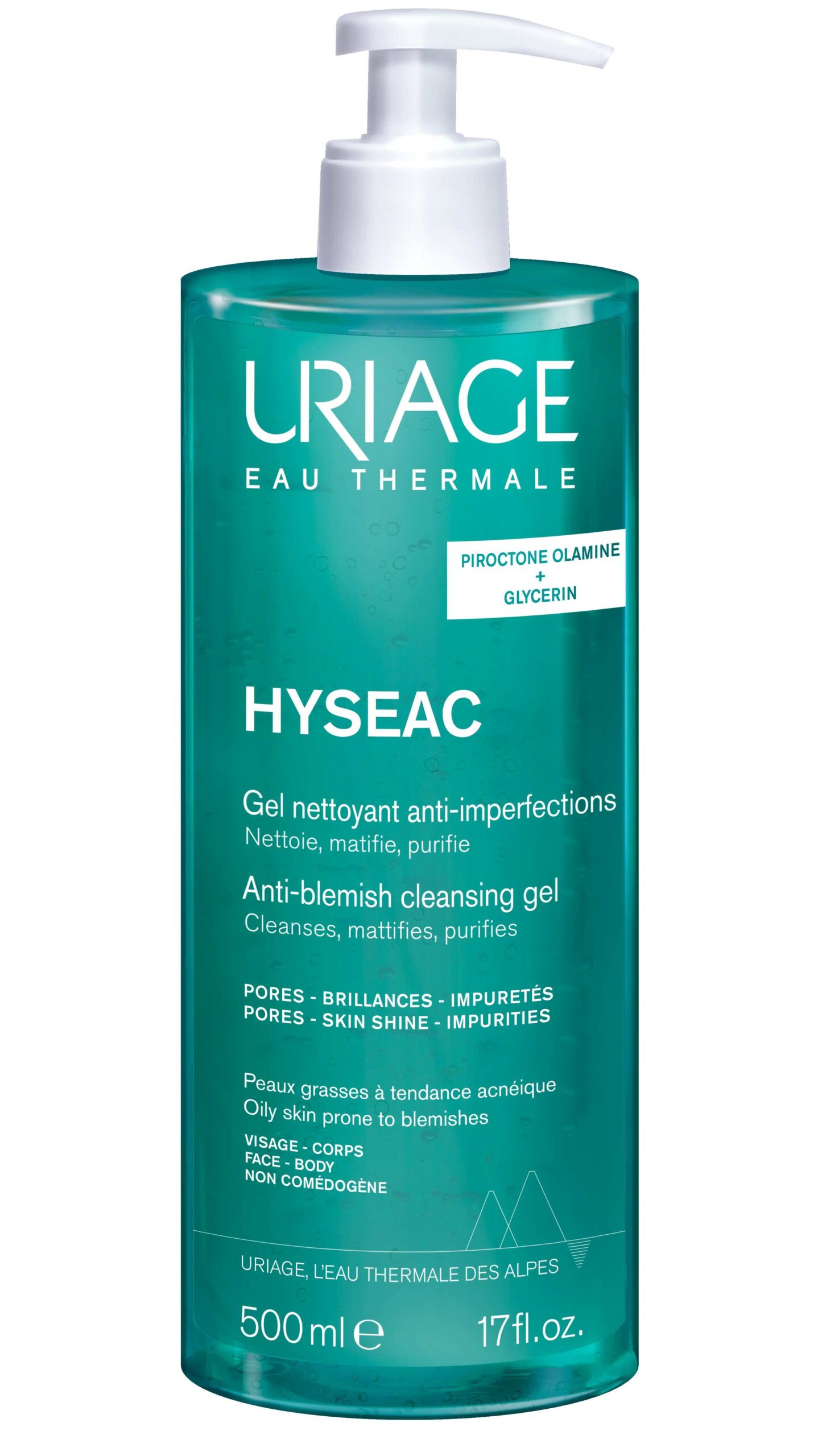 URIAGE HYSEAC CLEANSING GEL 500ML