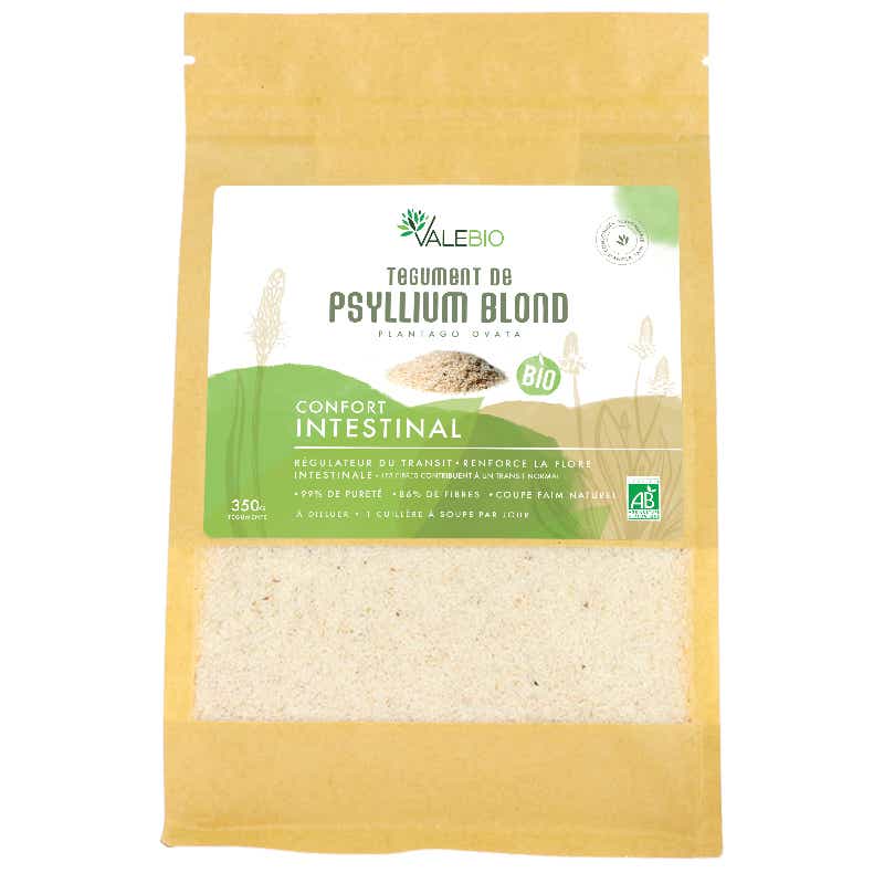 VALEBIO PSYLLIUM BLOND ORGANIC 350G
