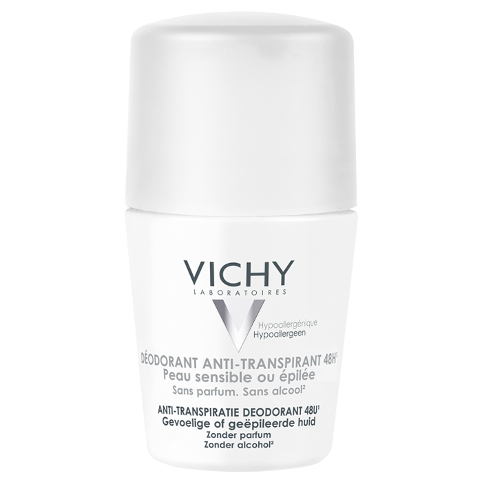 VICHY ANTI-PERSPIRANT DEODORANT 48 H SENSITIVE OR DEPILED SKIN 50ML