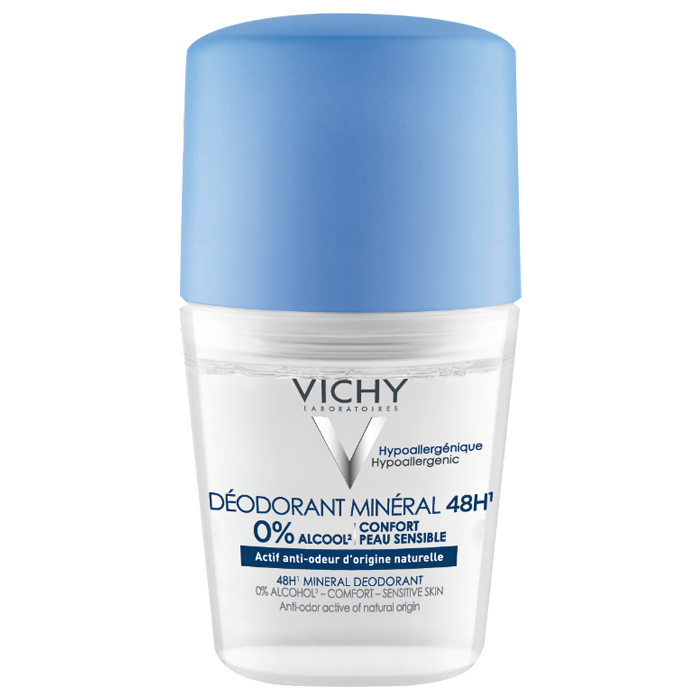 VICHY MINERAL DEODORANT WITHOUT ALUMINUM SALTS ROLL ON 50ML