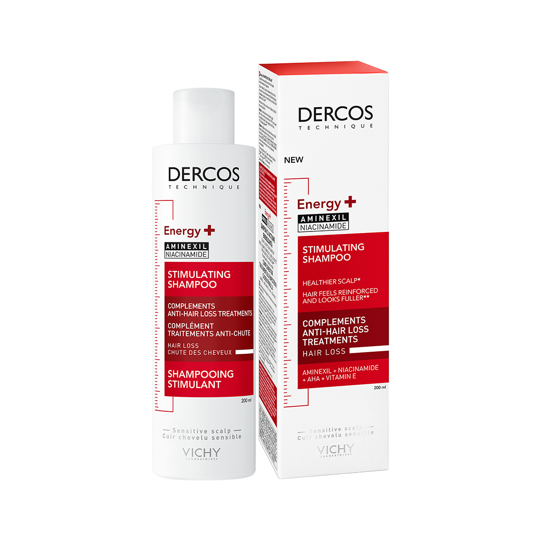 VICHY DERCOS TECHNIQUE ENERGIZING ANTI HAIR FALL SHAMPOO 200ML