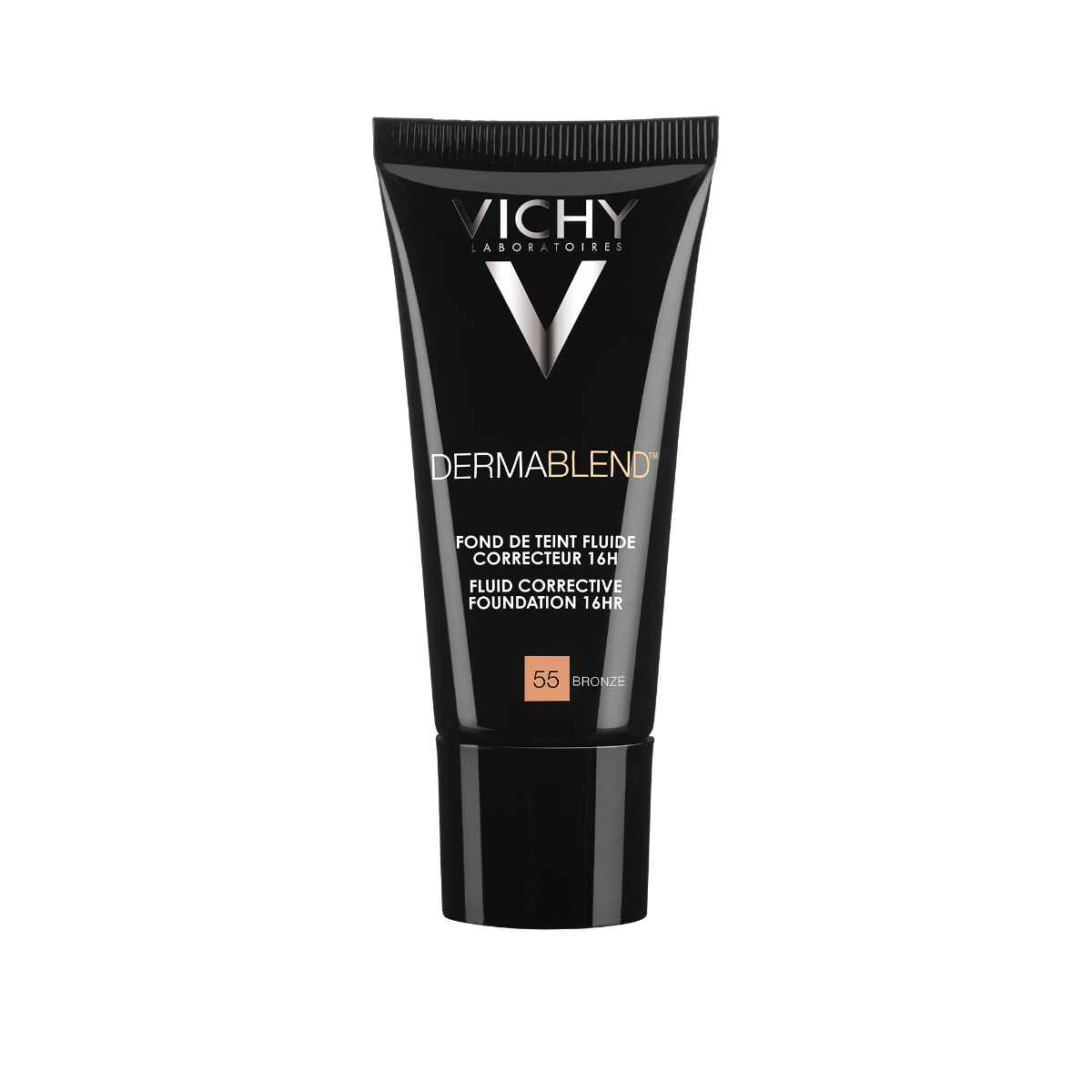 VICHY DERMABLEND FLUID CORRECTOR FOUNDATION 16 H 55 BRONZE 30ML