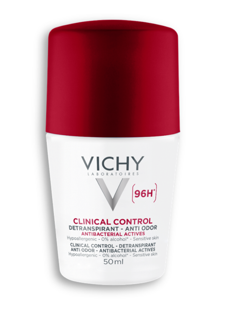 VICHY DERMO TOLERANCE DEODORANT ROLL ON DEPERSPIRANT 96H 50ML