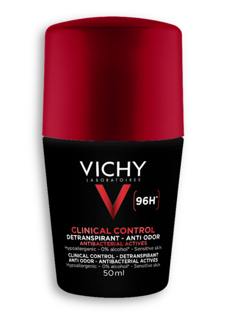 VICHY HOMME DEODORANT ROLL ON DEPERSPIRANT 96H 50ML