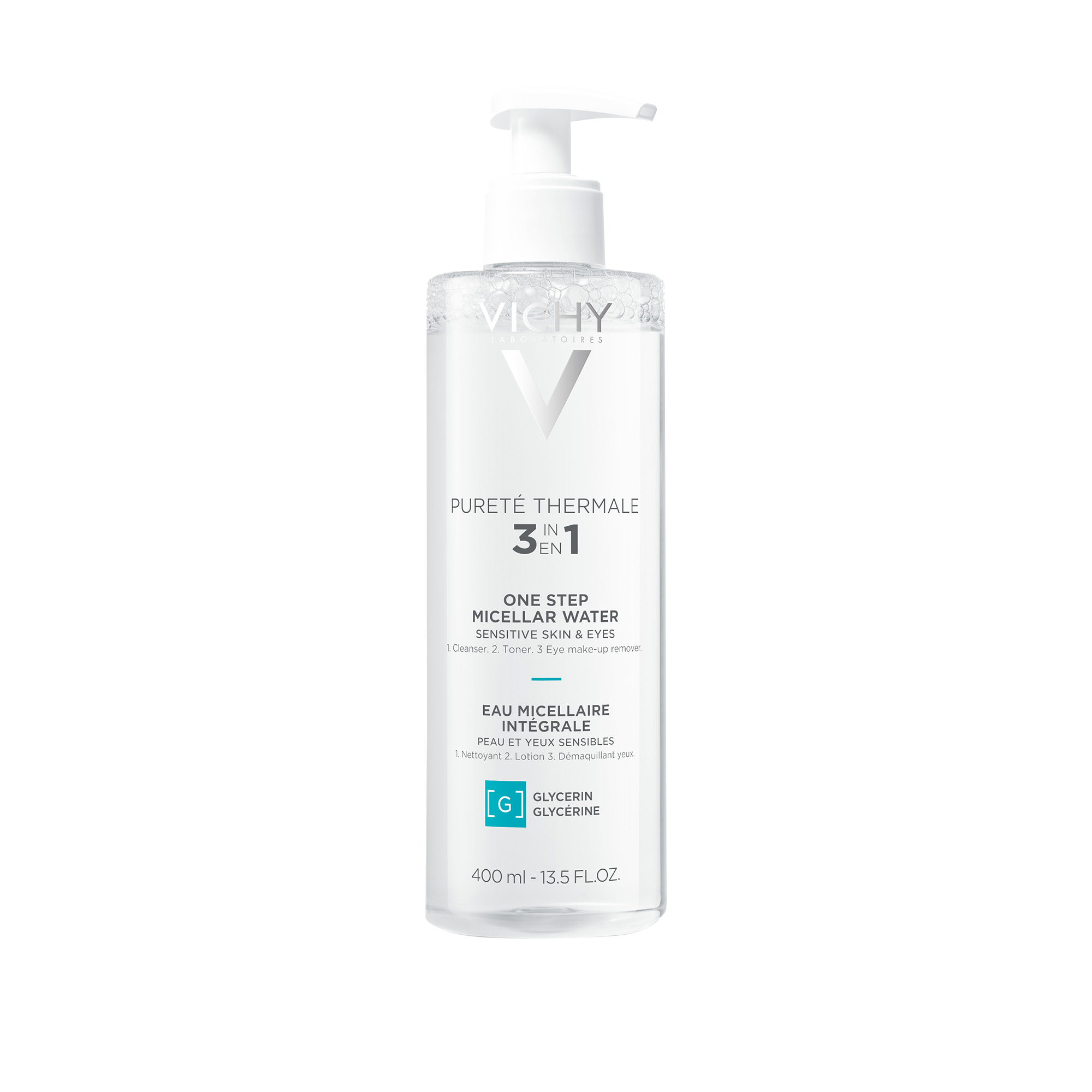 VICHY PURETE THERMALE MINERAL MICELLAR WATER 400ML