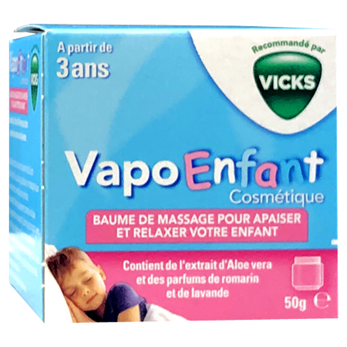 VICKS CHILDREN'S VAPO MASSAGE AND RELAXING BALM 50G
