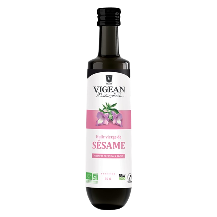 VIGEAN ORGANIC VIRGIN SESAME OIL 50CL