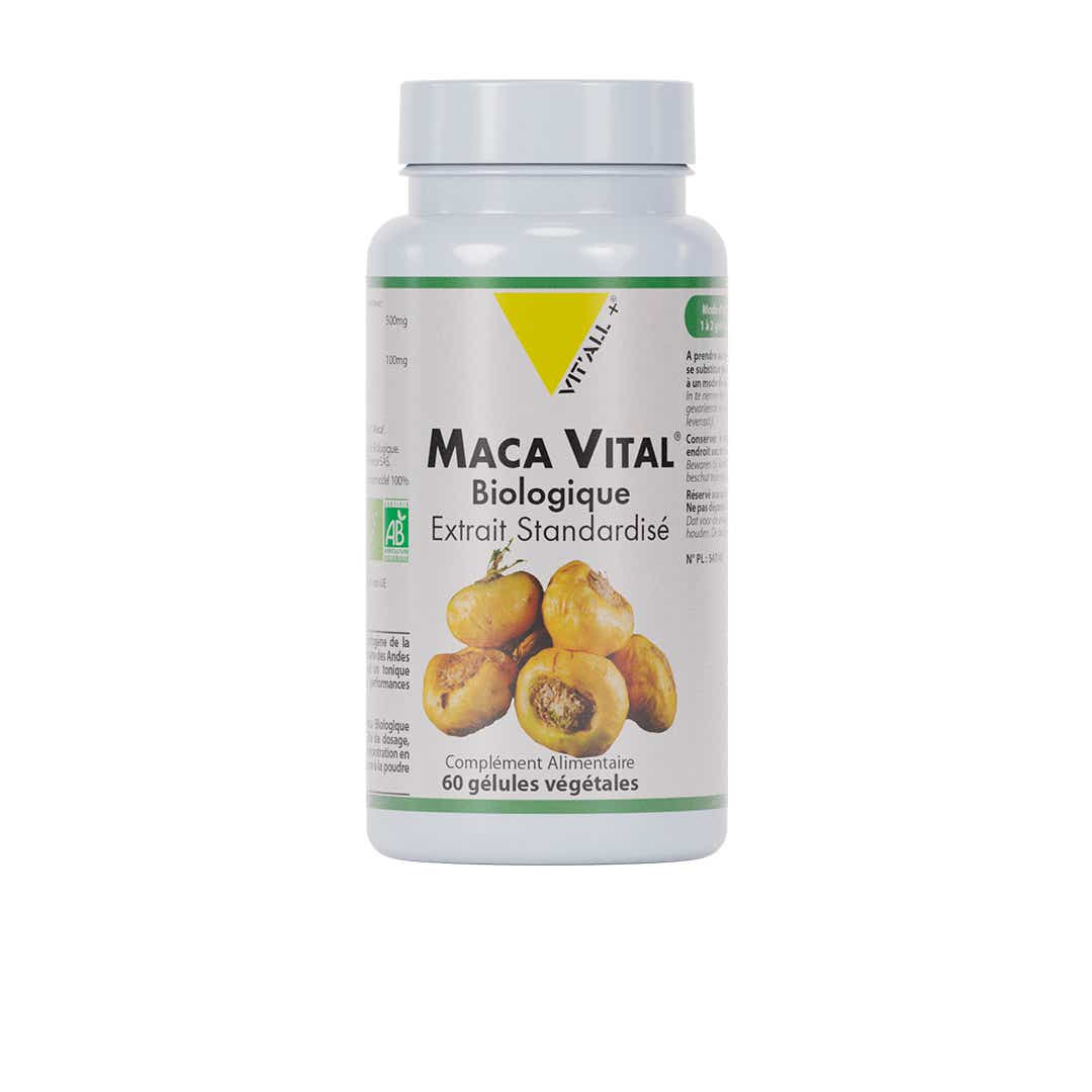 VIT ALL MACA VITAL STANDARDIZED EXTRACT 500MG 60 VEGETABLE CAPSULES