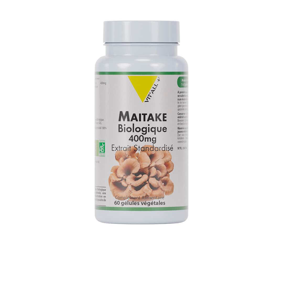 VIT ALL MAITAKE ORGANIC 400MG STANDARDIZED EXTRACT 60 CAPSULES