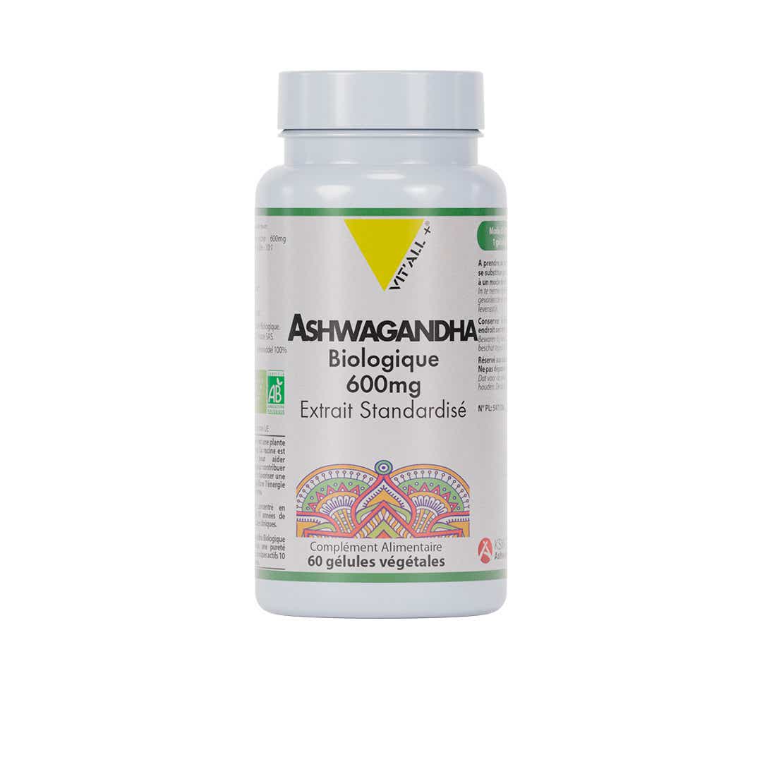 VITALL ASHWAGANDHA 600MG STANDARDIZED EXTRACT 60 VCAPS