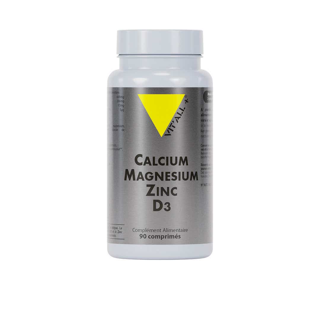 VITALL CALCIUM MAGNESIUM ZINC D3 90 TABLETS