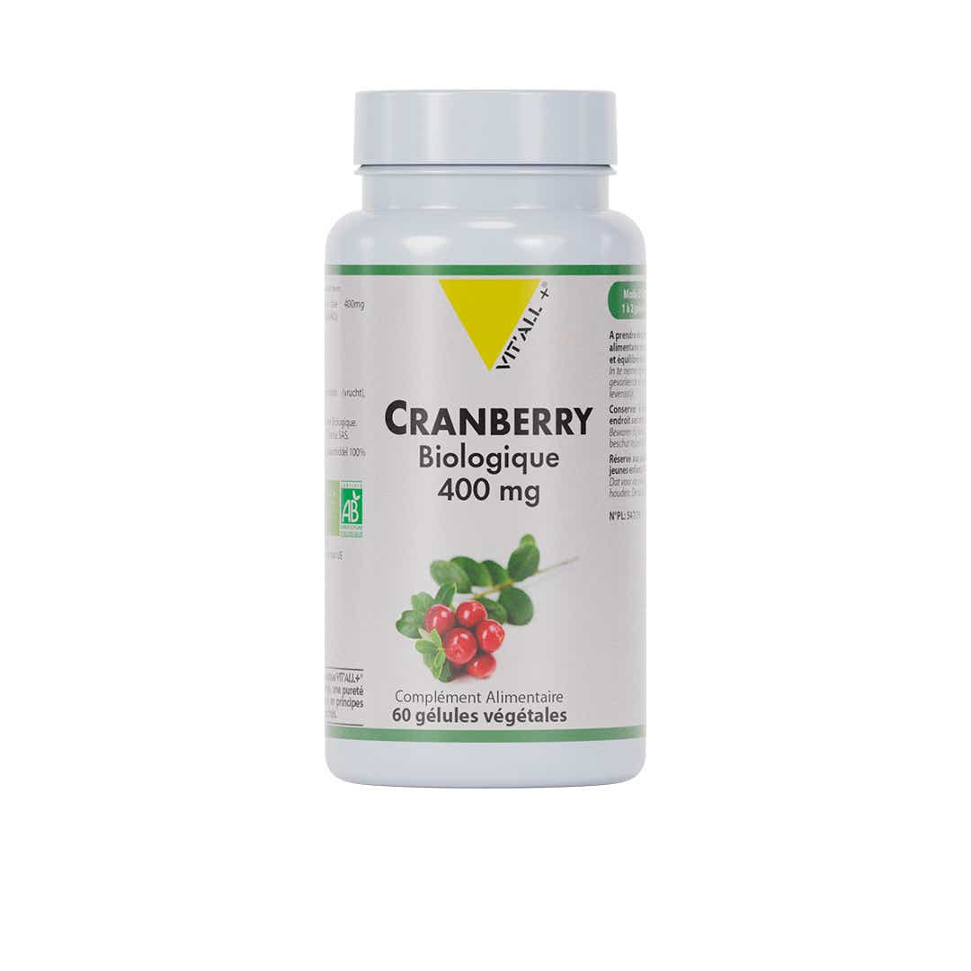 VITALL CRANBERRY 515MG 60 VEGETABLE CAPSULES