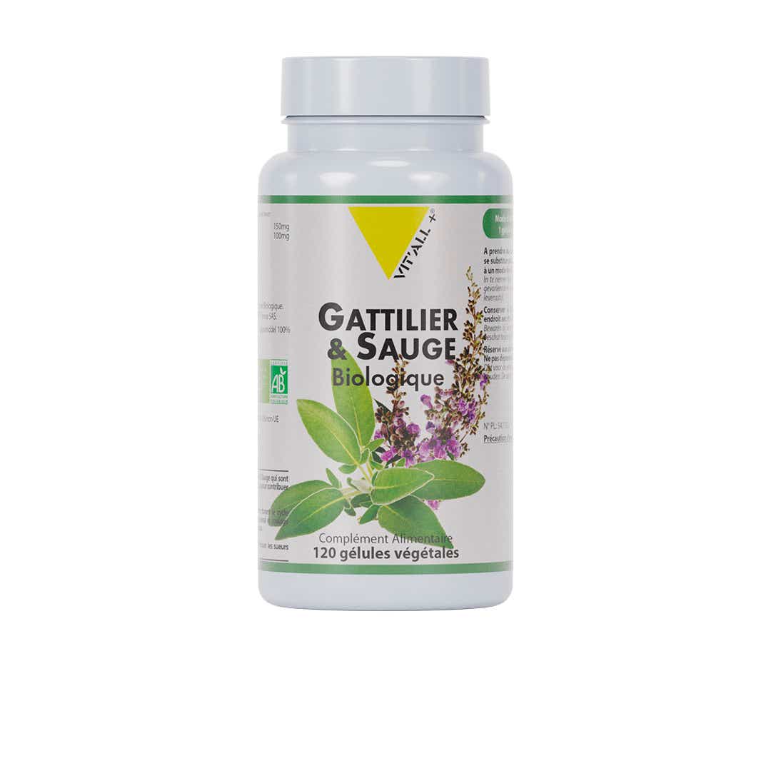 VITALL GATTILIER SAGE 120 VEGETABLE CAPSULES
