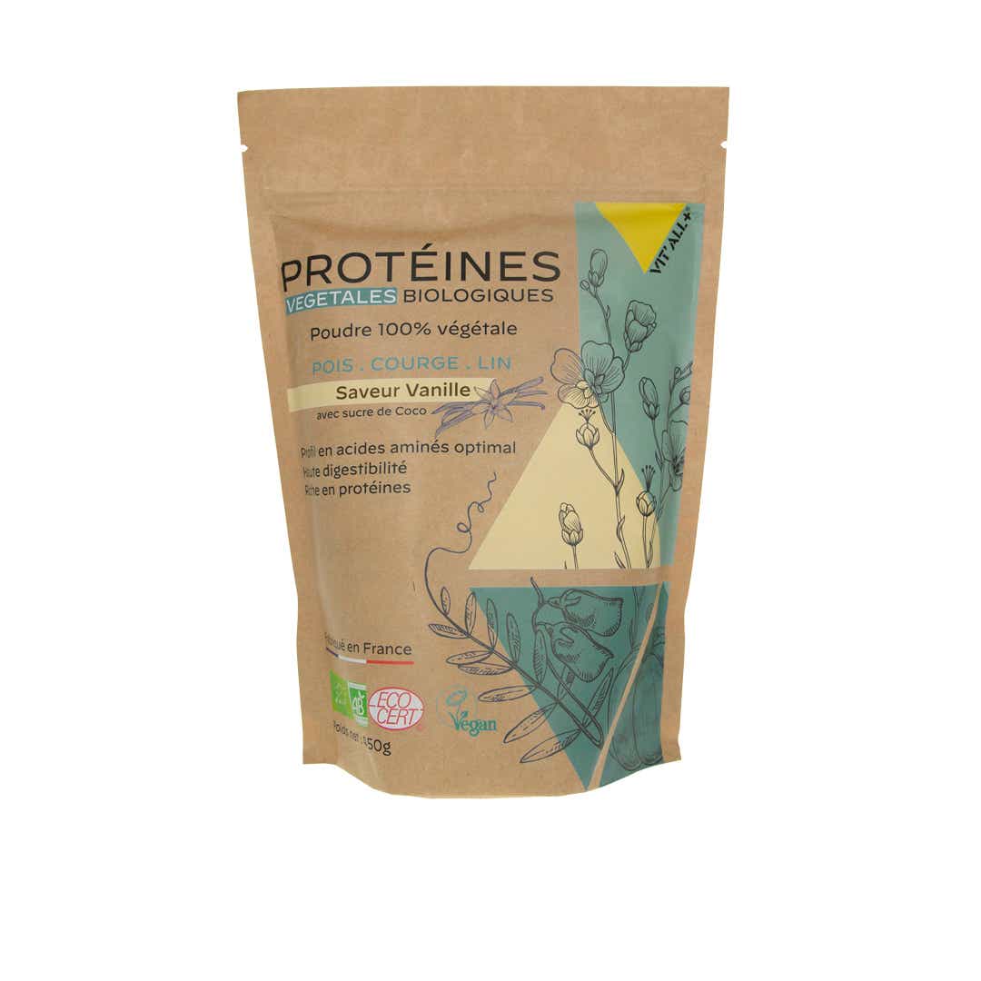 VITALL PLANT FUSION VANILLA FLAVOR VEGETABLE PROTEINS 454G