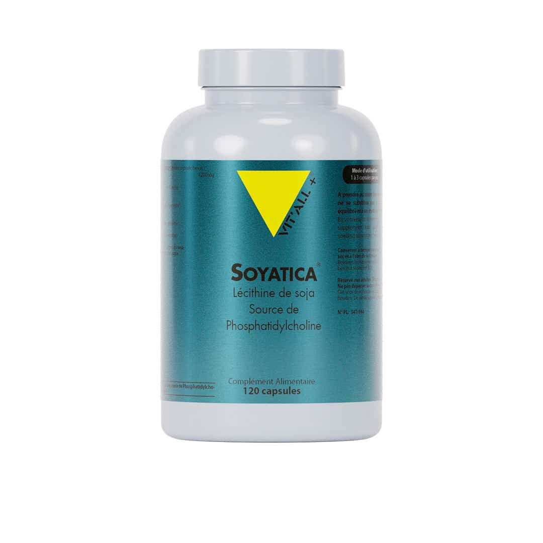 VITALL SOYATICA SOY LECITHIN 1200MG 120 CAPSULES