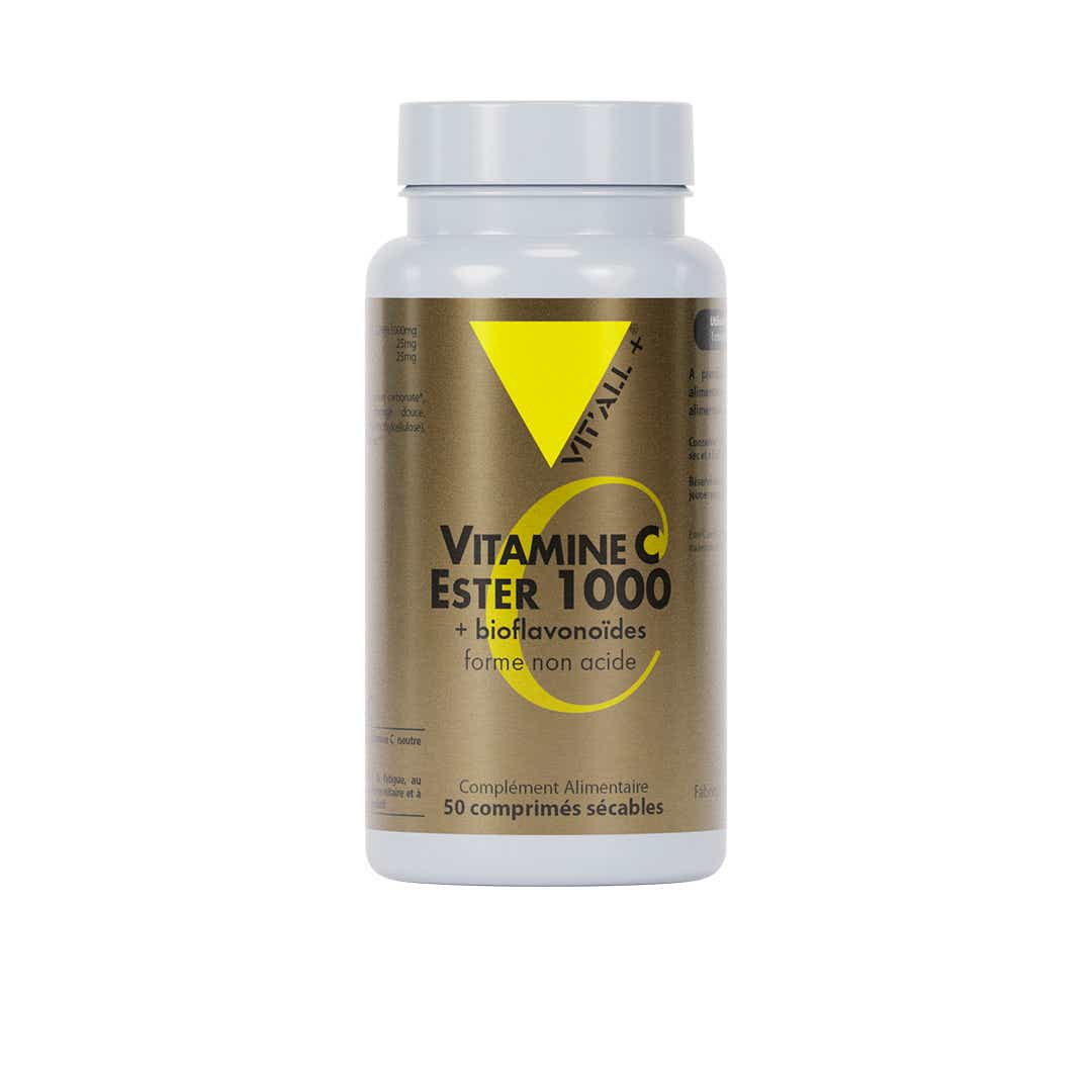 VITALL VITAMIN C ESTER 1000MG BIOFLAVONOIDS 50 TABLETS