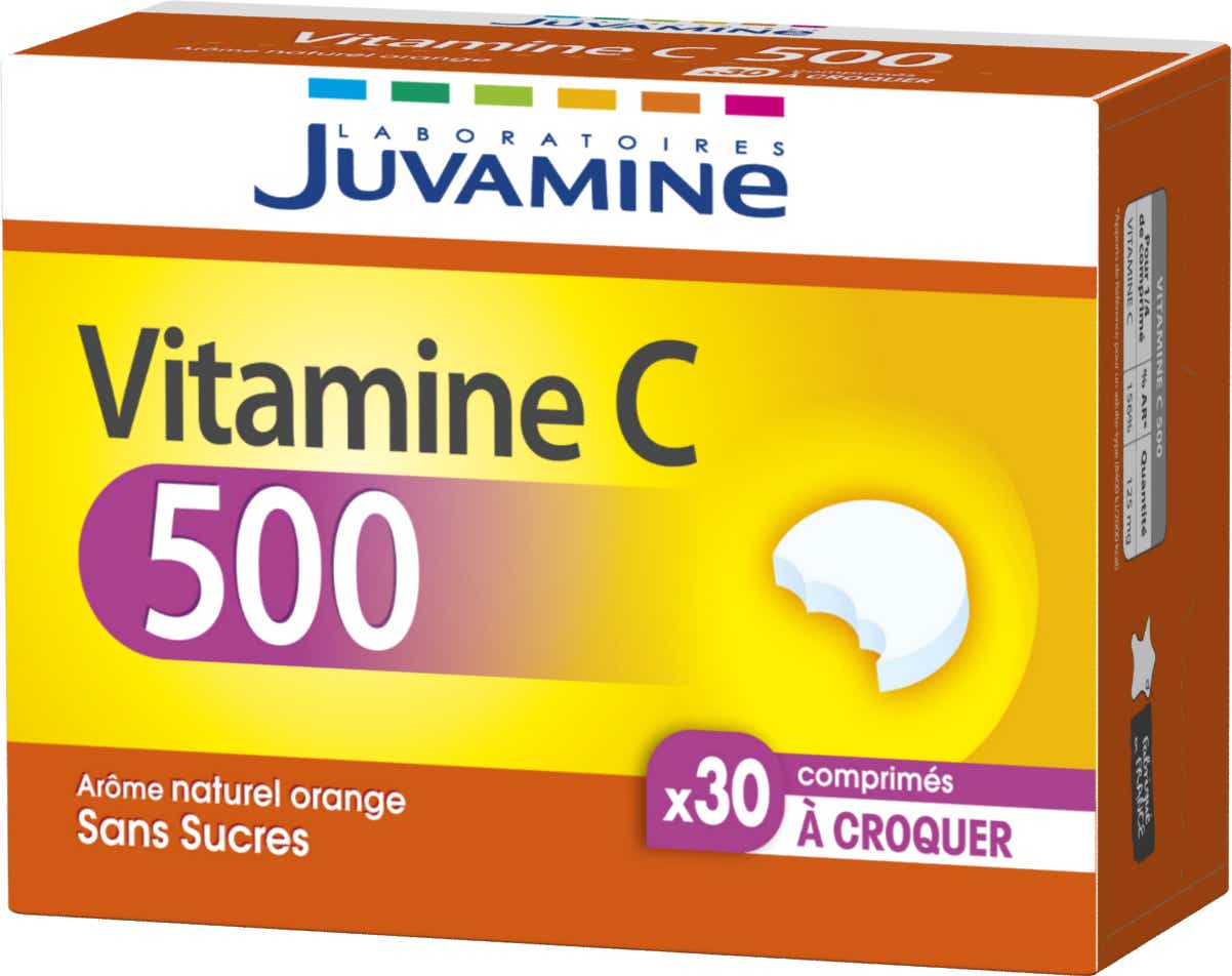 VITAMIN C 500 30 CHEWABLE TABLETS
