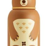 WATERDROP STAINLESS STEEL BOTTLE FOR CHILDREN BUDDY THE BEAR 400ML