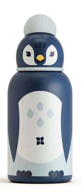 WATERDROP CHILDREN'S STAINLESS STEEL BOTTLE PICO THE PENGUIN 400ML