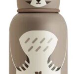 WATERDROP CHILDREN'S STAINLESS STEEL BOTTLE ROXY THE RATON 400ML