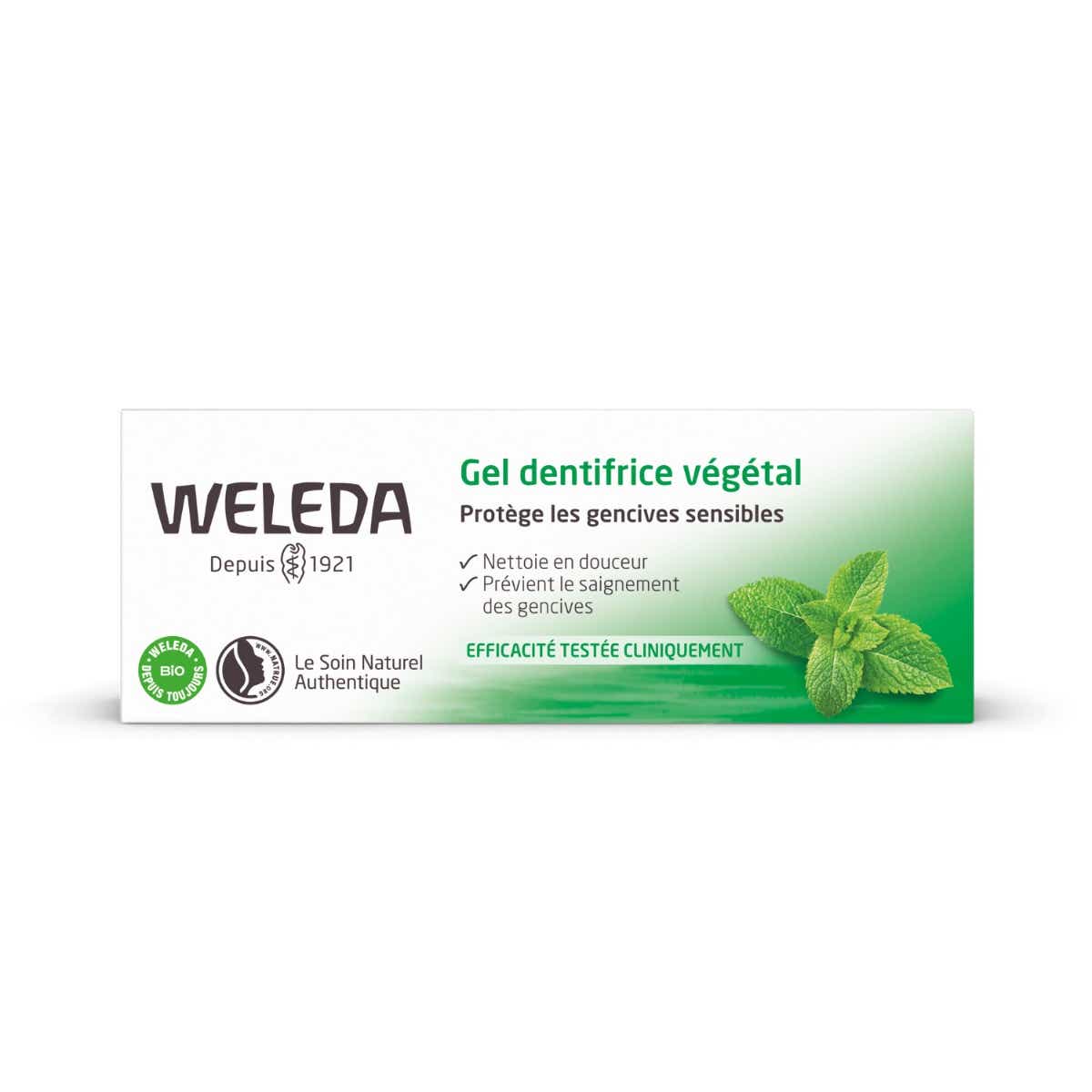 WELEDA VEGETABLE TOOTHPASTE GEL 75ML