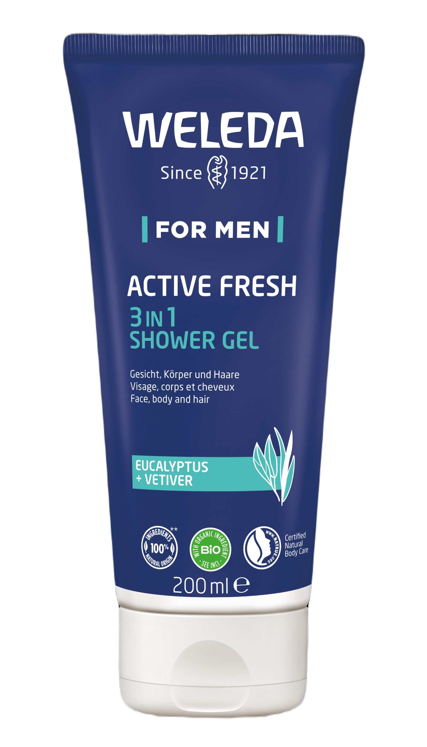 WELEDA MEN ENERGIZING SHOWER GEL 200ML