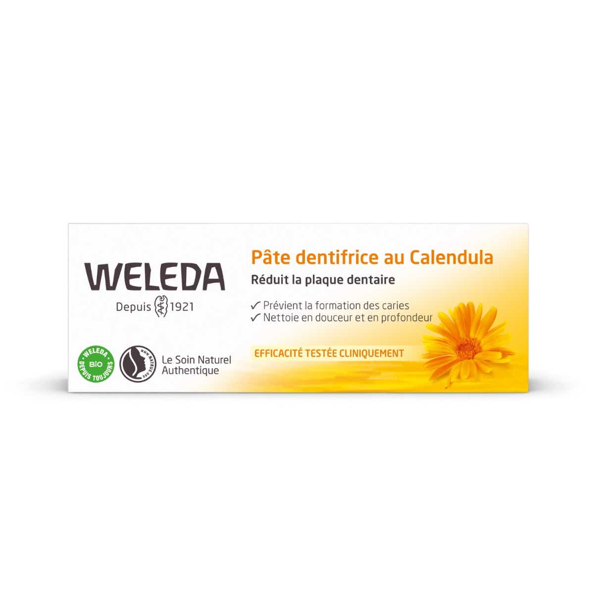 WELEDA TOOTHPASTE WITH CALENDULA ANISE TASTE 75ML