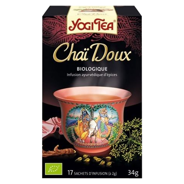 YOGI TEA CHAI MILD ORGANIC 17 BAGS