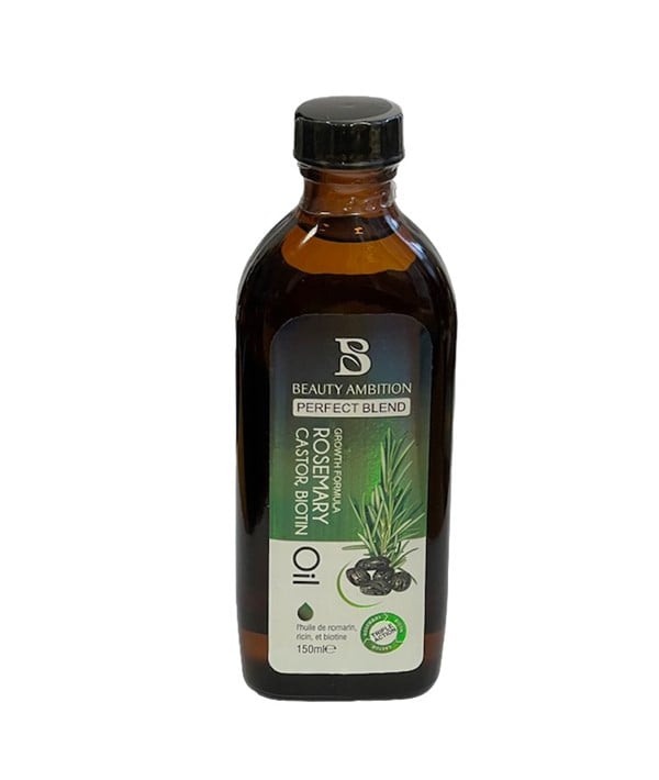 100 PERCENT PURE ROSEMARY CASTOR BIOTIN OIL 