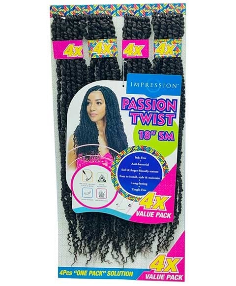 4X VALUE PACK SYN PASSION TWIST BRAID 