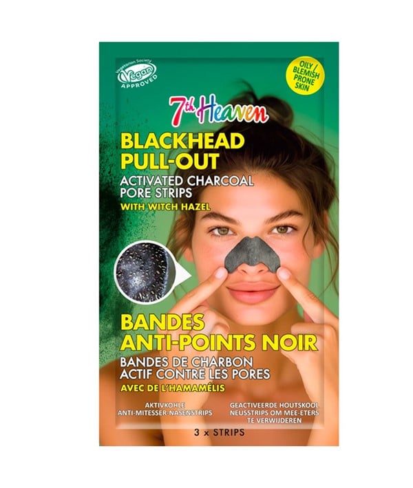 7TH HEAVEN BLACKHEAD PULL OUT CHARCOAL PORE STRIPS 
