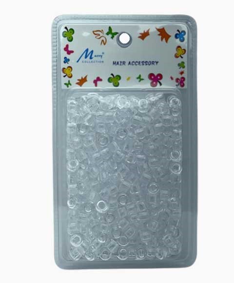 HAIR ACCESSORY BEADS B500 CLEAR 
