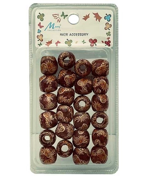 WOODEN HAIR ACCESSORIES B200W8 