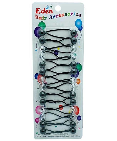 HAIR ACCESSORIES LB12 WHITE AND CRYSTAL 