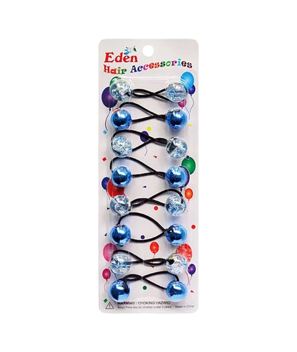 HAIR ACCESSORIES LB20TBU CRYSTAL AND SKY BLUE GLITTER 