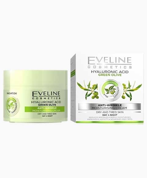 HYALURONIC ACID GREEN OLIVE ANTI WRINKLE DAY AND NIGHT CRE