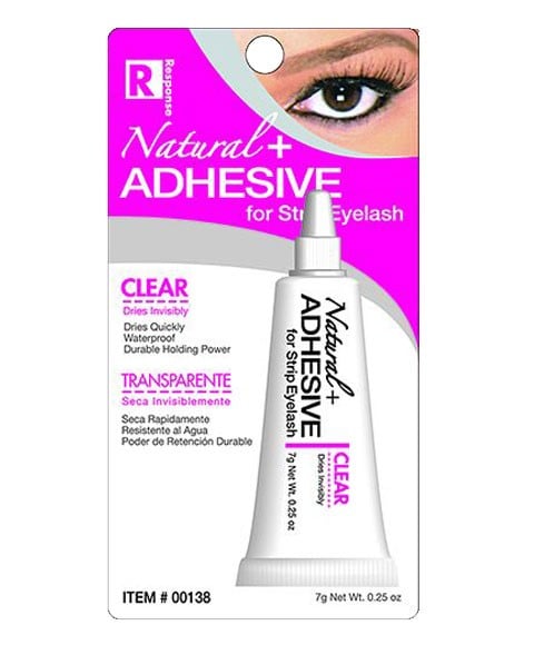 RESPONSE NATURAL PLUS EYELASHE ADHESIVE 